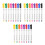24Pièces Feutres Tissus Multi-Fonctions Pour DIY 7