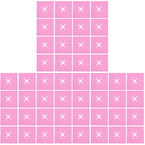 300Pièces Housses Massage Jetables Rose Sensible 2