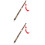 2Pièces Flûte En Bambou Assortie Pour Et Décoration 5
