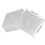 80Pièces Coffrets Blancs Stockage Cd Dvd Protection Anti-Rayures 3
