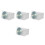 80Pièces Coffrets Blancs Stockage Cd Dvd Protection Anti-Rayures 9