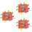 3Pièces Jouets Nouveau- Bruissants Ours Doux 6
