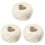 3Pièces En Jute Beige Pour Projets D'art Décoration 3