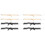 2Ensembles Colliers Choker Falbala Cou Couleur Variée 3
