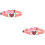 2Pièces Collier Animaux Rose En , Ajustable Pour Chat 5