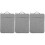 3Pièces Sacoche Ordinateur Portable Slim Résistante Pour Maison 4