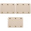 3Pièces Protections Poignées Sacs Beige Cuir PU Élégante Confortable 5