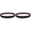 2Pièces Bandes De Sol PVC Autoadhésives Noires Pour Intérieur 3