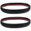 2Pièces Bandes De Sol PVC Autoadhésives Noires Pour Intérieur 6