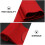 4Ensembles Et Housses Clavier Piano Rouge Absorbante 6