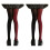 2Pièces Collants En Soie Noir Design Candy Mode 4
