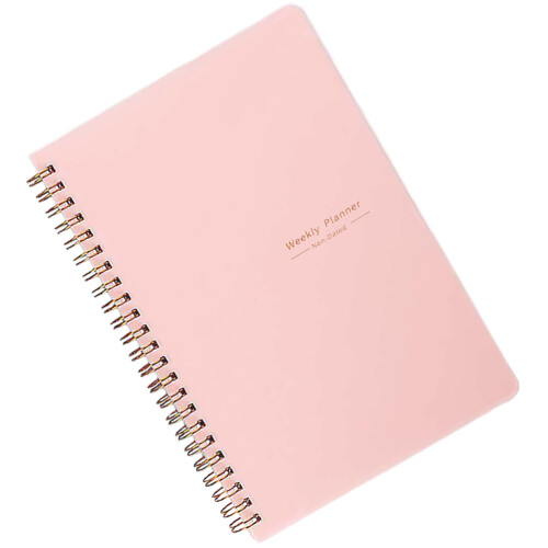 4Pièces Planificateur Rose Organisateur Polyvalent Pour 1