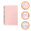 4Pièces Planificateur Rose Organisateur Polyvalent Pour 4