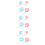 12Pièces Mètre Adorable Corps Usage Maison Motif Chat 8