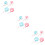 12Pièces Mètre Adorable Corps Usage Maison Motif Chat 9
