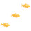 3Pièces Décoration Bureau Poisson Océan Animaux Simulés 6