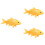 3Pièces Décoration Bureau Poisson Océan Animaux Simulés 7