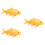 3Pièces Décoration Bureau Poisson Océan Animaux Simulés 8