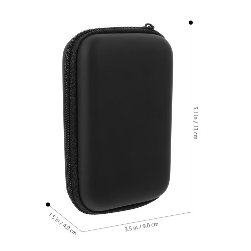 6Pièces Sacs Microphone Sans Fil Eva Résistants Pour Rangement 1