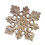 3Pièces Décor En Bois Khaki Fleurs DIY Pour Noëls 11