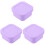 3Pièces Boîte À Déjeuner Multifonction En Silicone Résistant 4