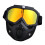 3Pièces Masques Noir Protection Ventilé Homme 5