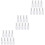 27Pièces Flacons Rechargeables En Verre Spray 6
