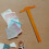 14Pièces Règles Droites T Orange Double Mesure Scolaire 4