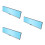 3Pièces Rétroviseurs Ciel-Bleu Angle Large Antibuée 8