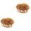 2Pièces Bandes En Caoutchouc Stretchable Multiusage Light Brown 4