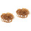 2Pièces Bandes En Caoutchouc Stretchable Multiusage Light Brown 5