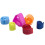 100Pièces Organisateurs De Câbles Nylon Multicolores 10