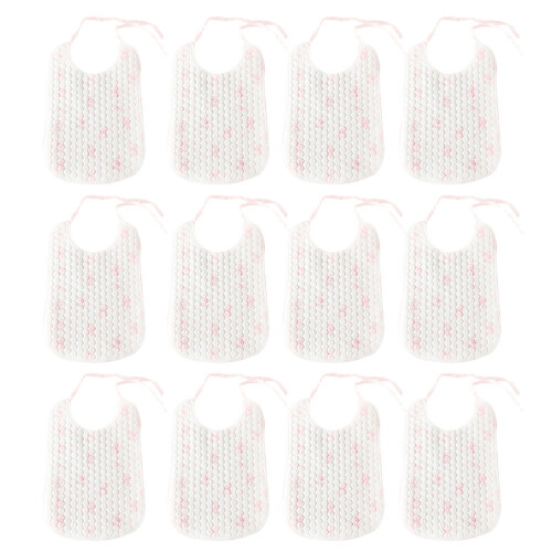 96Pièces Bavoirs Jetables Pour Bébé Absorbants Imperméables 1