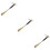 3Pièces Corde Chaussure Long Manche Noir Métal Usage 9
