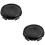 2Pièces Support De Pot De Noir Aspect Bois Pour Décoration 6
