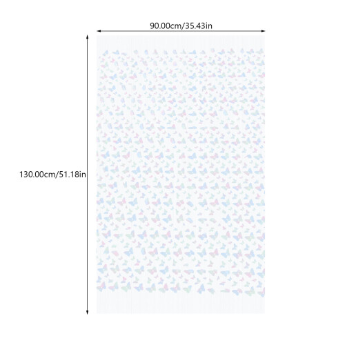 Ruban Dentelle Papillons 3D Bleu En Maille Pour Décoration DIY 2