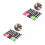 16Pièces Marqueurs Couleurs Assorties Pour Apiculture 10