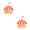 2Pièces Ornement De Bureau Rouge Pour Rangement 7