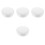 4Pièces Boîte De Rangement Dentier Blanche Avec 4