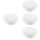 4Pièces Boîte De Rangement Dentier Blanche Avec 7