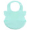 Bavoir Bébé Réglable Silicone Vert Étanche Confortable Fragile 9