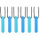 6Pièces Colliers À Mâcher Bébé Silicone Vert 5