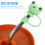 40Pièces Caps Silicone Réutilisables Décor Animaux Multicolores 9