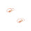 2Pièces Sangles Téléphone Silicone Orange, Suspendues Cou Taille 6