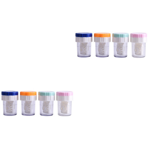 8Pièces Nettoyeurs Pour Lentilles Usage Portable Coloré 2