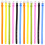 12Pièces Bracelets Silicone Ajustables Multicolores Accessoires 3