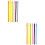 12Pièces Bracelets Silicone Ajustables Multicolores Accessoires 7