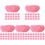 Lingettes Vernis Ongles Coton Rose Voyage 4