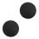 2Pcs Black Drum Cymbal Mute Pads Quiet Practice Drum Dampeners 8