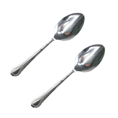 6Pièces Cuillères Accessoires Argent Magie Scène Performances 1